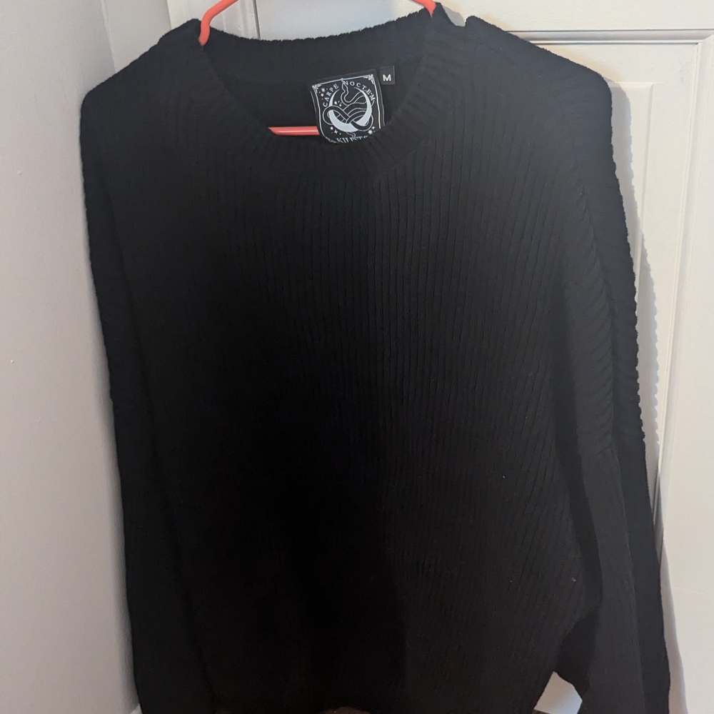 Killstar Black Oversized Cute Witchy Sweater